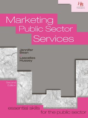 cover image of Marketing Public Sector Services
